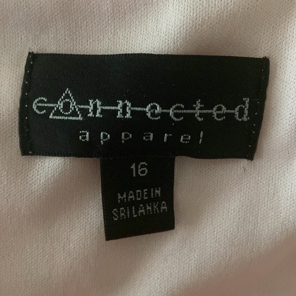 Connected Apparel Women’s Soft Pink Sleeveless Sequin Formal Maxi Dress Size 16 - Picture 6 of 7